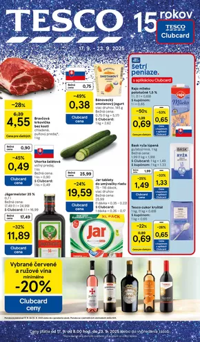 Katalóg Tesco v Dunajská Streda | 20250911002431174 2025 P30 SK HM CHM | 2025-09-17T00:00:00.000Z - 2025-09-23T00:00:00.000Z