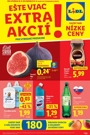 Katalóg Lidl v Krompachy | Platné od 16. 09. 2025 | 2025-09-16T00:00:00.000Z - 2025-09-21T00:00:00.000Z