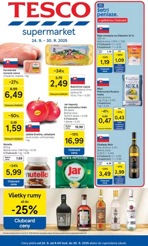 Katalóg Tesco v Topoľčany | 20250918073215242 2025 P31 SK SM | 2025-09-24T00:00:00.000Z - 2025-09-30T00:00:00.000Z