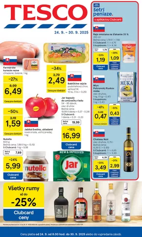 Katalóg Tesco | 20250918072958075 2025 P31 SK HM CHM | 2025-09-24T00:00:00.000Z - 2025-09-30T00:00:00.000Z