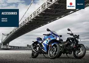 Katalóg Suzuki | Suzuki GSX-S125/R125 ACCESSORY | 2025-09-23T00:00:00.000Z - 2025-10-07T00:00:00.000Z