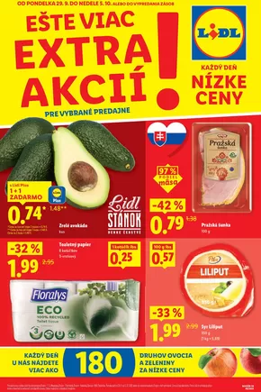 Katalóg Lidl | Najlepšie ponuky a zľavy | 2025-09-29T00:00:00.000Z - 2025-10-05T00:00:00.000Z