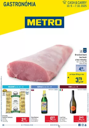 Katalóg METRO | Veľký výber ponúk | 2025-09-29T00:00:00.000Z - 2025-10-13T00:00:00.000Z