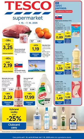 Katalóg Tesco | 20250925001725151 2025 P32 SK SM | 2025-10-01T00:00:00.000Z - 2025-10-07T00:00:00.000Z