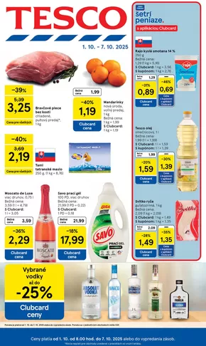 Katalóg Tesco | 20250925001549285 2025 P32 SK HM CHM | 2025-10-01T00:00:00.000Z - 2025-10-07T00:00:00.000Z