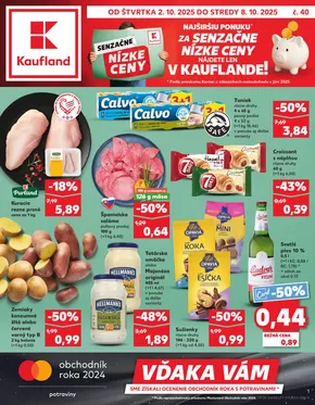 Katalóg Kaufland v Galanta | Exkluzívne ponuky pre našich zákazníkov | 2025-10-02T00:00:00.000Z - 2025-10-08T00:00:00.000Z