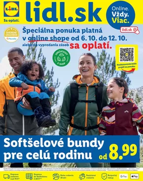 Katalóg Lidl v Košice | Platný od 06. 10. 2025 | 2025-10-02T00:00:00.000Z - 2025-10-12T00:00:00.000Z