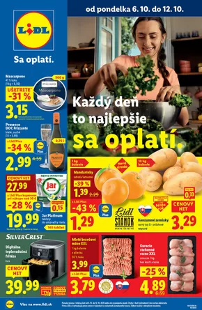Katalóg Lidl v Považská Bystrica | Platný od 06. 10. 2025 | 2025-10-06T00:00:00.000Z - 2025-10-12T00:00:00.000Z