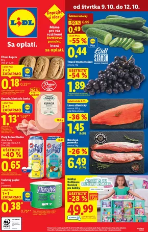 Katalóg Lidl v Ružomberok | Platný od 09. 10. 2025 | 2025-10-09T00:00:00.000Z - 2025-10-12T00:00:00.000Z