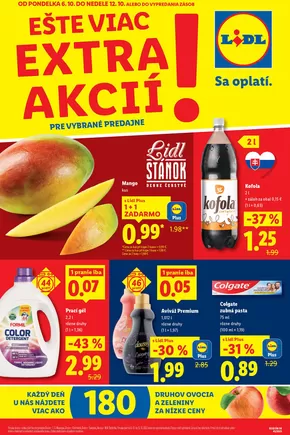 Katalóg Lidl v Trenčín | Exkluzívne ponuky a výhodné ponuky | 2025-10-06T00:00:00.000Z - 2025-10-12T00:00:00.000Z