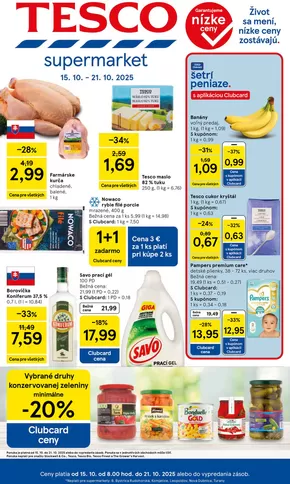 Katalóg Tesco v Levice | 20251009001338546 2025 P34 SK SM | 2025-10-15T00:00:00.000Z - 2025-10-21T00:00:00.000Z