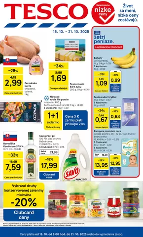 Katalóg Tesco v Levice | 20251009001155567 2025 P34 SK HM CHM | 2025-10-15T00:00:00.000Z - 2025-10-21T00:00:00.000Z