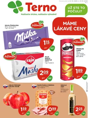Katalóg TERNO v Levice | Aktuálne špeciálne akcie | 2025-10-13T00:00:00.000Z - 2025-10-27T00:00:00.000Z