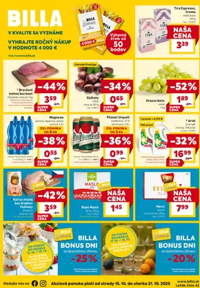 Katalóg Billa | Aktuálne ponuky a akcie | 2025-10-15T00:00:00.000Z - 2025-10-21T00:00:00.000Z