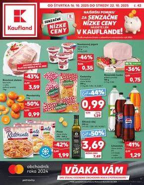 Katalóg Kaufland | Ušetrite teraz s našimi ponukami | 2025-10-16T00:00:00.000Z - 2025-10-22T00:00:00.000Z