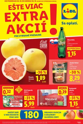 Katalóg Lidl v Handlová | Platné od 20. 10. 2025 | 2025-10-20T00:00:00.000Z - 2025-10-26T00:00:00.000Z
