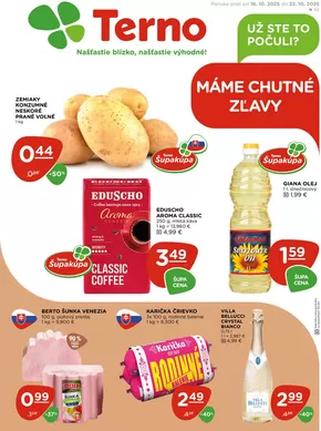 Katalóg TERNO v Banská Bystrica | Zľavy a akcie | 2025-10-20T00:00:00.000Z - 2025-11-03T00:00:00.000Z
