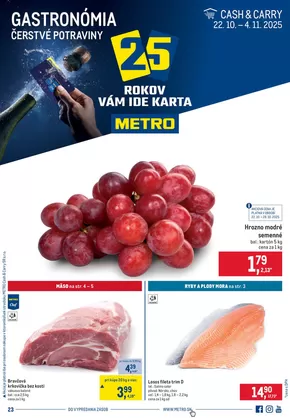Katalóg METRO v Svätý Jur | Gastronómia | 2025-10-22T00:00:00.000Z - 2025-11-05T00:00:00.000Z