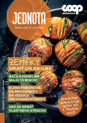 Katalóg COOP Jednota v Nemšová | Skvelé zľavy na vybrané produkty | 2025-10-23T00:00:00.000Z - 2025-11-06T00:00:00.000Z