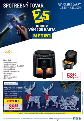 Katalóg METRO v Žilina | Spotrebný tovar | 2025-10-23T00:00:00.000Z - 2025-11-06T00:00:00.000Z