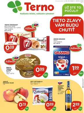 Katalóg TERNO | Naše najlepšie ponuky pre vás | 2025-10-23T00:00:00.000Z - 2025-11-06T00:00:00.000Z