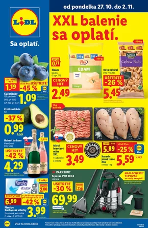 Katalóg Lidl v Jelšava | Platný od 27. 10. 2025 | 2025-10-27T00:00:00.000Z - 2025-11-02T00:00:00.000Z