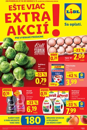Katalóg Lidl v Jelšava | Platné od 27. 10. 2025 | 2025-10-24T00:00:00.000Z - 2025-11-02T00:00:00.000Z