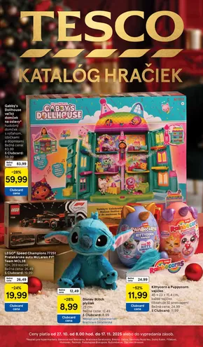 Katalóg Tesco v Vrbové | 20251023001146558 2025 P36 TOYS CATALOGUE SK HM CHM | 2025-10-27T00:00:00.000Z - 2025-11-17T00:00:00.000Z