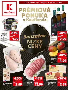 Katalóg Kaufland v Vrbové | Zľavy a akcie | 2025-10-30T00:00:00.000Z - 2025-11-05T00:00:00.000Z