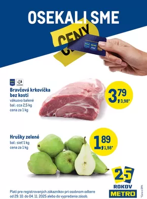 Katalóg METRO v Nitra | Víkendová ponuka | 2025-10-30T00:00:00.000Z - 2025-11-13T00:00:00.000Z