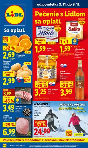 Katalóg Lidl v Bratislava | Platný od 03. 11. 2025 | 2025-11-03T00:00:00.000Z - 2025-11-09T00:00:00.000Z