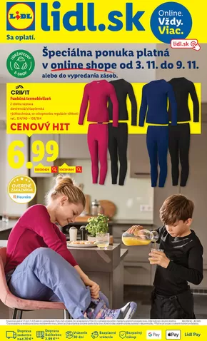Katalóg Lidl v Považská Bystrica | Skvelé zľavy na vybrané produkty | 2025-11-02T00:00:00.000Z - 2025-11-09T00:00:00.000Z