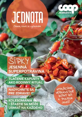 Katalóg COOP Jednota v Stupava | Nové ponuky na objavenie | 2025-11-01T00:00:00.000Z - 2025-11-30T00:00:00.000Z