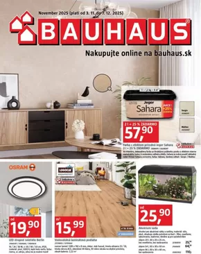 Katalóg BAUHAUS v Lipany | BAUHAUS katalóg | 2025-11-03T00:00:00.000Z - 2025-12-07T00:00:00.000Z