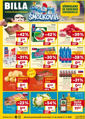 Katalóg Billa v Jelšava | Najlepšie ponuky a zľavy | 2025-10-05T00:00:00.000Z - 2025-11-11T00:00:00.000Z