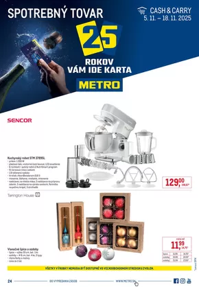 Katalóg METRO v Spišská Nová Ves | Spotrebný tovar | 2025-11-05T00:00:00.000Z - 2025-11-18T00:00:00.000Z