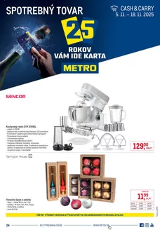 Katalóg METRO v Bratislava | Spotrebný tovar | 2025-11-05T00:00:00.000Z - 2025-11-18T00:00:00.000Z
