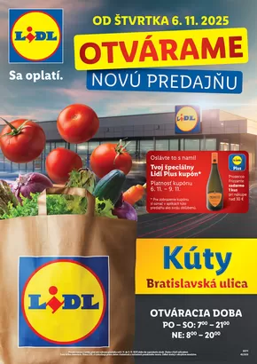 Katalóg Lidl v Bratislava | Ponuka platná od 06. 11. 2025 | 2025-11-06T00:00:00.000Z - 2025-11-09T00:00:00.000Z