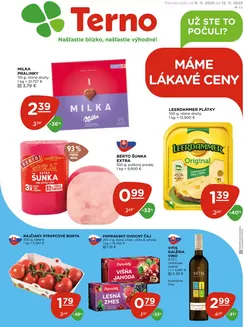 Katalóg TERNO v Prešov | Najlepšie ponuky a zľavy | 2025-11-06T00:00:00.000Z - 2025-11-12T00:00:00.000Z
