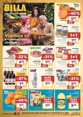 Katalóg Billa v Šamorín | Najlepšie ponuky pre lovcov výhodných ponúk | 2025-11-12T00:00:00.000Z - 2025-11-18T00:00:00.000Z