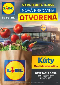 Katalóg Lidl v Bratislava | Ponuka platná od 10. 11. 2025 | 2025-11-10T00:00:00.000Z - 2025-11-16T00:00:00.000Z