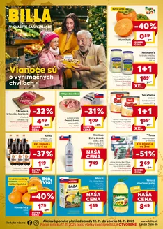 Katalóg Billa v Liptovský Hrádok | Leták Billa | 2025-11-12T00:00:00.000Z - 2025-11-18T00:00:00.000Z