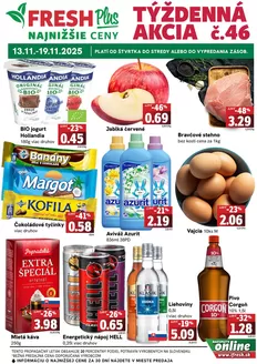 Katalóg Fresh v Liptovský Hrádok | Týždenná akcia FRESH Plus | 2025-11-13T00:00:00.000Z - 2025-11-19T00:00:00.000Z