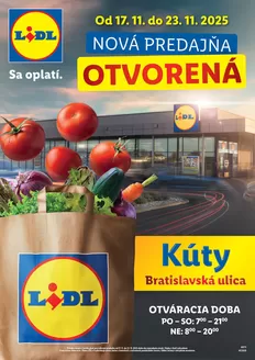 Katalóg Lidl v Banská Bystrica | Ponuka platná od 17. 11. 2025 | 2025-11-17T00:00:00.000Z - 2025-11-23T00:00:00.000Z