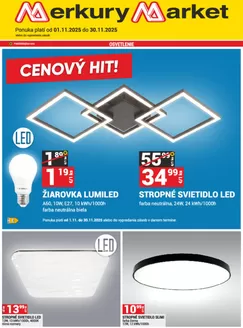 Katalóg Merkury Market v Zvolen | Leták Merkury Market | 2025-11-01T00:00:00.000Z - 2025-11-30T00:00:00.000Z
