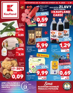 Katalóg Kaufland v Prešov | Skvelá ponuka pre všetkých zákazníkov | 2025-11-20T00:00:00.000Z - 2025-11-26T00:00:00.000Z