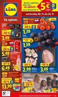 Katalóg Lidl v Košice | Platný od 20. 11. 2025 | 2025-11-20T00:00:00.000Z - 2025-11-23T00:00:00.000Z