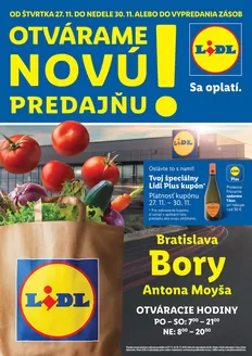 Katalóg Lidl v Liptovský Mikuláš | Ponuka platná od 27. 11. 2025 | 2025-11-27T00:00:00.000Z - 2025-11-30T00:00:00.000Z