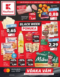 Katalóg Kaufland v Bratislava | Skvelé zľavy na vybrané produkty | 2025-11-27T00:00:00.000Z - 2025-12-03T00:00:00.000Z