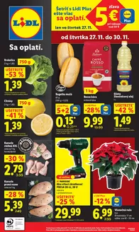 Katalóg Lidl v Bratislava | Platný od 27. 11. 2025 | 2025-11-27T00:00:00.000Z - 2025-11-30T00:00:00.000Z
